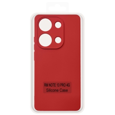 Купить чохол soft silicone case full для xiaomi redmi note 13 pro 4g/note 14s/poco m6 pro 4g (red) онлайн