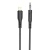 кабель aux hoco upa18 3.5mm(male) - lightning(male) 1m (чорний) 