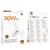 Мережевий Зарядний Пристрій Borofone BA108A 1USB/18W/QC3.0 + 1Type-C/30W/PD + (Type-C - Type-C) (Білий) мережевий зарядний пристрій borofone ba108a 1usb/18w/qc3.0 + 1type-c/30w/pd + (type-c - type-c) (білий)