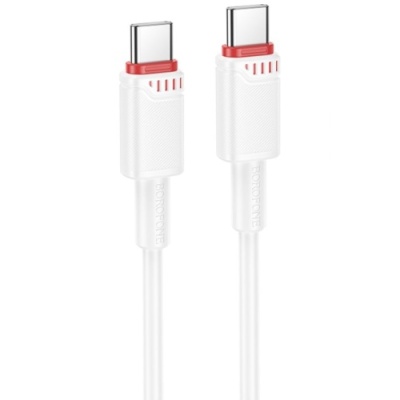 кабель borofone bx110 type-c - type-c 60w/1м (білий) 