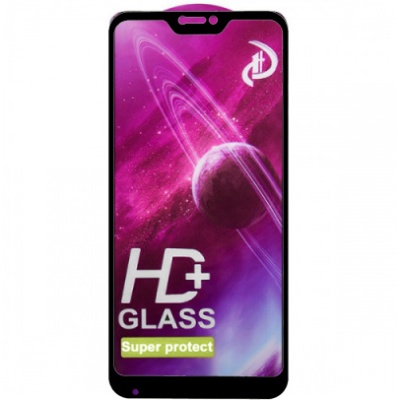 захисне скло glass full glue space для xiaomi mi a2 lite/redmi 6 pro (чорний) 