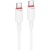 кабель borofone bx110 type-c - type-c 60w/1м (білий) 