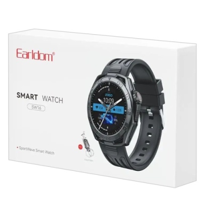 смарт-годинник earldom et-sw16 48mm black 