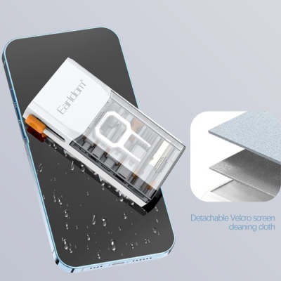 набір для догляду за мобільними пристроями earldom et-t08 8in1 white 
