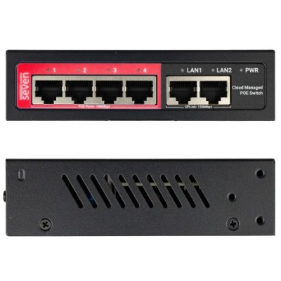 poe комутатор qps204d poe+2fe 52w 