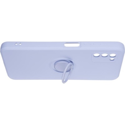 Купить силіконовий чохол soft silicone casevsmagnet ring для samsung a037 galaxy a03s - lavander онлайн