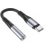 Перехідник Hoco LS33 Type-C - 3.5 Audio Jack (Сірий) перехідник hoco ls33 type-c - 3.5 audio jack (сірий)