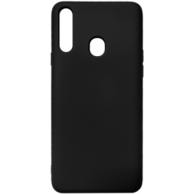 Купить силіконовий чохол soft silicone case для samsung a207 galaxy a20s - black онлайн