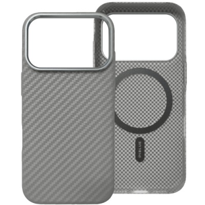 Купить чохол piblue magentic suction magsafe (pl-49) carbon для apple iphone 17 pro (титаново-сірий) онлайн