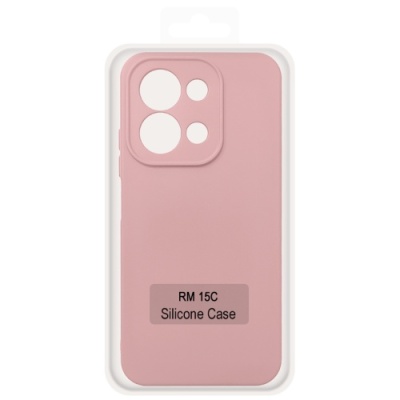 Купить чохол soft silicone case full для xiaomi redmi 15c (173.2/81.1/8.2mm) (pink) онлайн