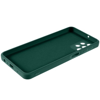 Купить силіконовий чохол soft tpu armor для samsung a525 galaxy a52 - midnight green онлайн
