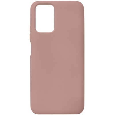 Купить силіконовий чохол soft silicone case для xiaomi redmi note 10/note 10s/poco m5s - pink sand онлайн