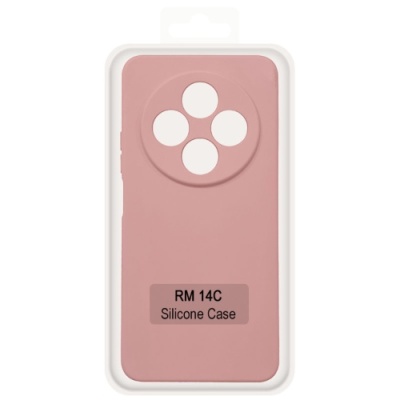 Купить чохол soft silicone case full для xiaomi redmi 14c/poco c75/redmi a4/17c (рожевий) онлайн