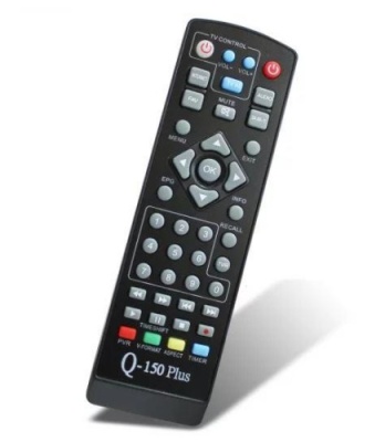 пульт для dvb-t2 тюнера q-sat q-150 