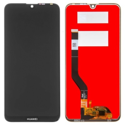 дисплей для huawei y7 2019 (4/64 gb) з чорним тачскріном