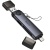 Картрідер Hoco HB56B (Type-C/Lightning) 3in1 (сірий) картрідер hoco hb56b (type-c/lightning) 3in1 (сірий)