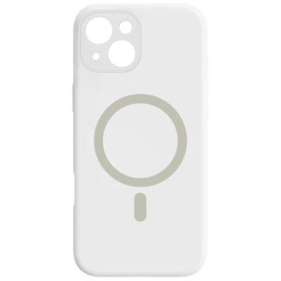 Купить чохол silicone case full camera with magsafe для apple iphone 13 (white) онлайн