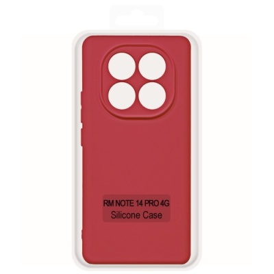 Купить чохол soft silicone case full для xiaomi redmi note 14 pro 4g (red) онлайн