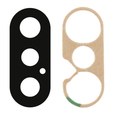 скло камери для apple iphone x - (чорний)