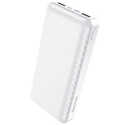 додаткова батарея power bank borofone bj3a minimalist 20000mah (білий) 