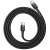Кабель Baseus Cafule Type-C - Type-C 60W/1m (CATKLF-GG1) (Black) кабель baseus cafule type-c - type-c 60w/1m (catklf-gg1) (black)
