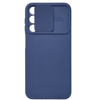Купить силіконовий чохол soft tpu armor camshield для samsung a245 galaxy a24 4g - dark blue онлайн