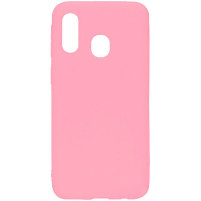 Купить силіконовий чохол soft silicone case для samsung a305 galaxy a30/a205 galaxy a20 - pink онлайн