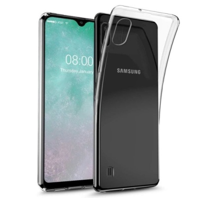 Купить силіконовий чохол ou case для samsung a105 galaxy a10/m105 galaxy m10 (прозорий) онлайн