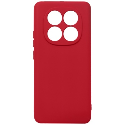Купить силіконовий чохол soft silicone case для xiaomi redmi note 14 pro 5g/poco x7 5g (червоний) онлайн