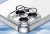 Купить чохол tpu metallic full camera with magsafe для apple iphone 14 pro (silver) онлайн