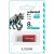 usb флеш-накопичувач wibrand 8gb cougar (червоний) 
