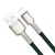 кабель baseus cafule metal usb - lightning 2.4a/2m (caljk-b06) (green) 