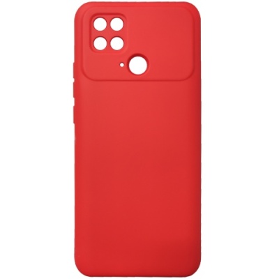 Купить силіконовий чохол silicone cover для xiaomi poco c40 (червоний) онлайн