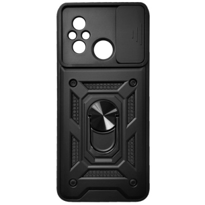 Купить чохол-накладка armor magnet camshield для xiaomi poco c55 - black онлайн