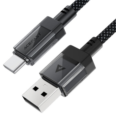 кабель acefast c12-04 usb - type-c (1.2м) (чорний) 
