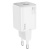 мережевий зарядний пристрій hoco n41 1usb/18w/qc3.0 + 1type-c/20w/pd (білий) 