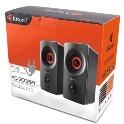 колонки для комп'ютера kisonli ac-9002bt (чорний) 