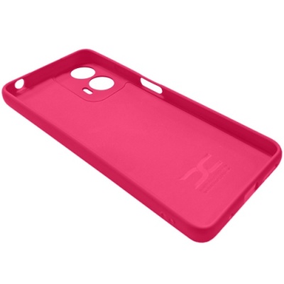 Купить силіконовий чохол soft silicone case для motorola g04/g04s/g24/e14 (малиновий) онлайн