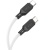 кабель hoco x90 cool silicone (pd) type-c - type-c 60w 3a/1m (білий) 