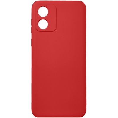 Купить силіконовий чохол soft silicone case для motorola e13 (червоний) онлайн