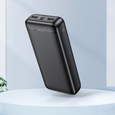 додаткова батарея power bank hoco j111a smart charge 20000mah (чорний) 