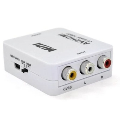 конвертер hdmi to av (білий) 