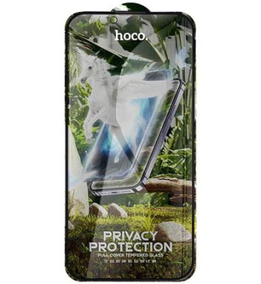 захисне скло hoco g11 hd privacy protection для apple iphone 17 air (чорний) 