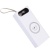 корпус multi-powerbank l16, під елементи 18650 до 16 шт, 22.5+15w, з бездротовою зарядкою та ліхтарем, білий 