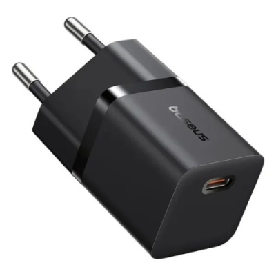 мережевий зарядний пристрій baseus gan5 mini (p10110909113-00) 1type-c/25w/pd (чорний) 