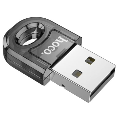 bluetooth-адаптер hoco ua28 usb  (чорний) 