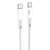кабель hoco x70 ferry (pd) type-c - type-c 60w 3a/1m (білий) 