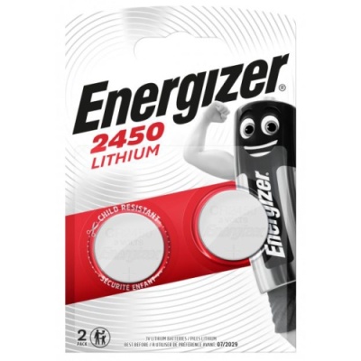 батарейка energizer 2450 (2шт) 