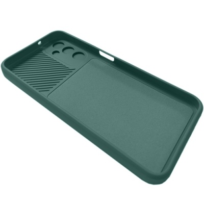 Купить силіконовий чохол soft tpu armor camshield для samsung a145 galaxy a14 4g/a146 galaxy a14 5g - dark green онлайн