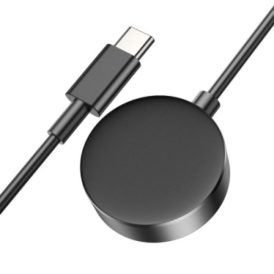 безпровідний зарядний пристрій hoco cw48 (samsung wach 1-5th series 2.5w) (чорний) 